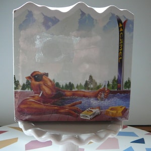 Joe Camel Notepad Relaxing in Hot Tub Sealed NOS
