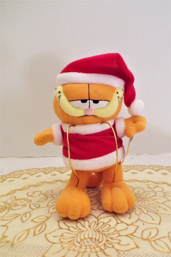 Peluche chat roux Garfield