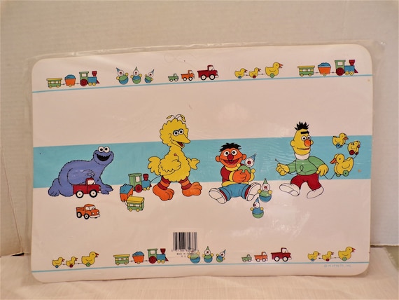 Vintage Sesame Street Muppet Placemats, Set of 3 18