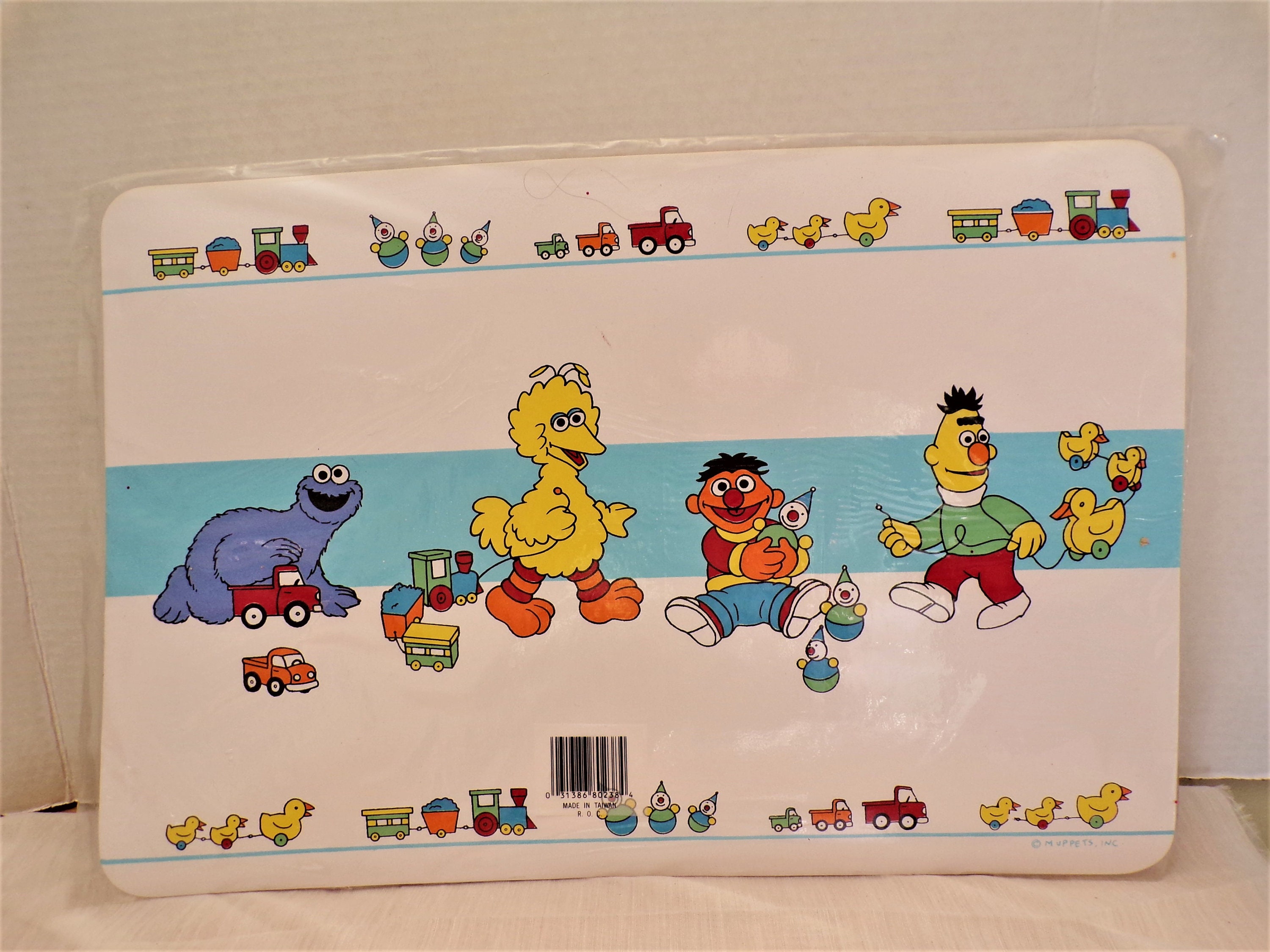 Vintage Sesame Street Muppet Placemats, Set of 3 18