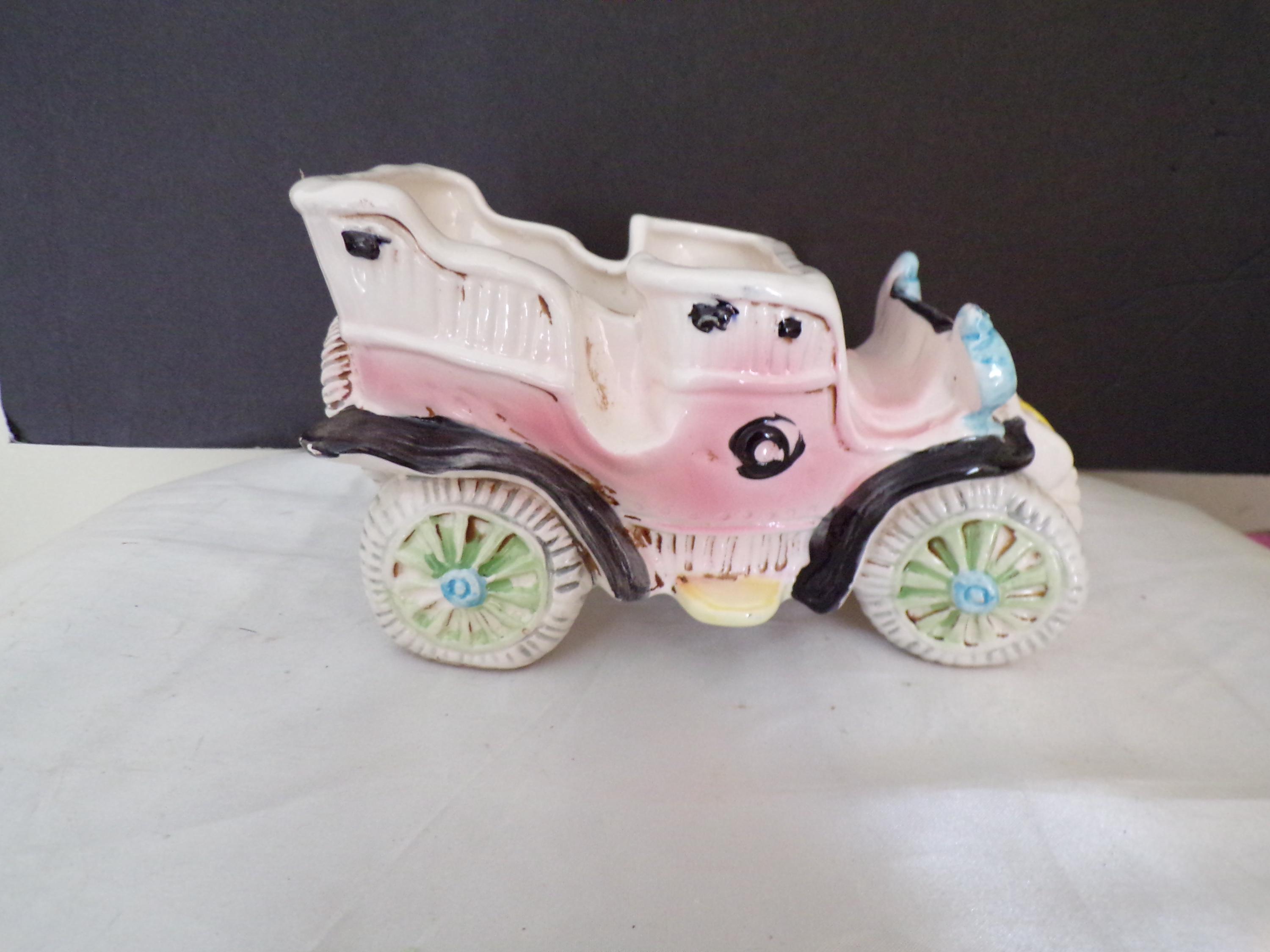 Vintage Convertible Buggy Car Ceramic Planter, Japan 1950's - Etsy