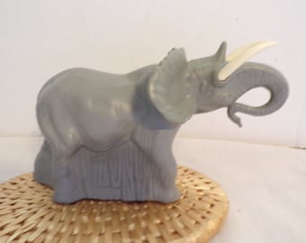 Vintage Avon Majestic Elephant Wild Country After Shave Full Decanter Figurine