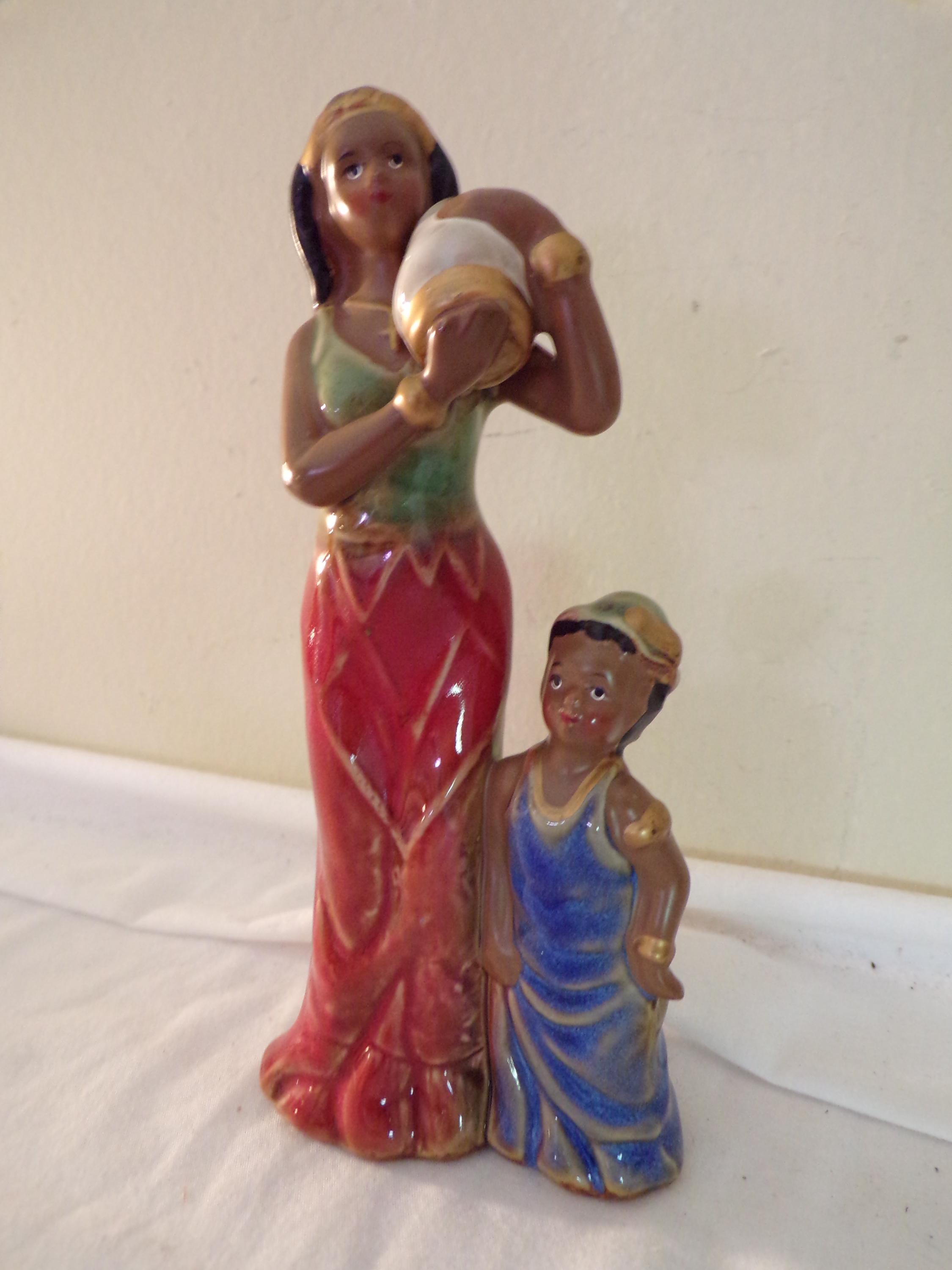アフリカの母と子、女性像 - Etsy 日本