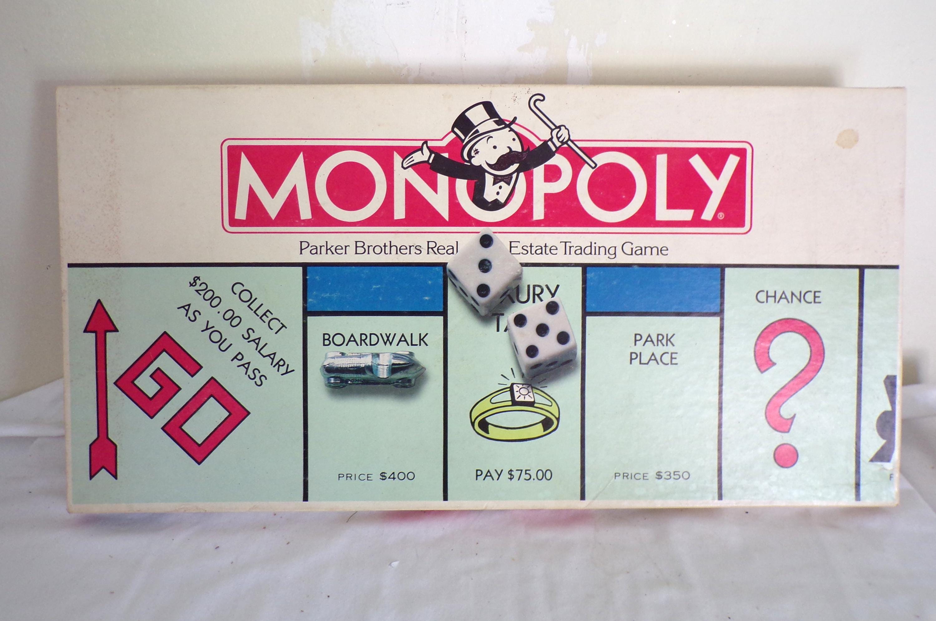 Monopoly 1985 Original Board Game by Parker Brothers No.0009