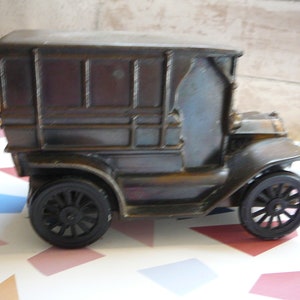 Vintage Western Reserve Bank of Lake County Bronze Armored Wagon