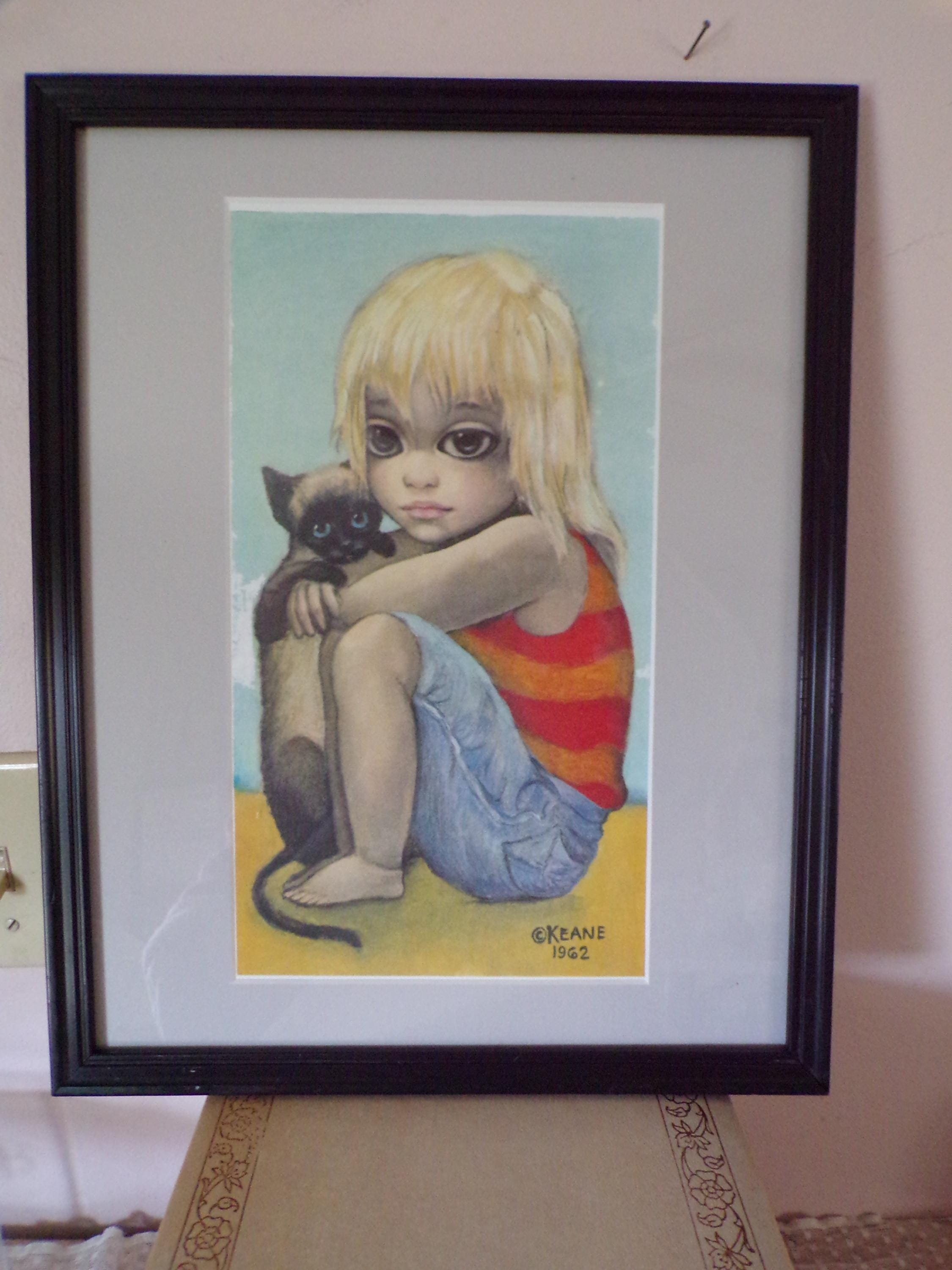 Walter Keane Art - Etsy 【 希少 】 マーガレット・キーン ウォルター