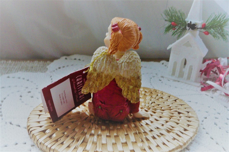 Vintage Christmas Around the World Piżama Angel Mała Dziewczynka od House of Lloyd 4 x 3 x 3 zdjęcie 3