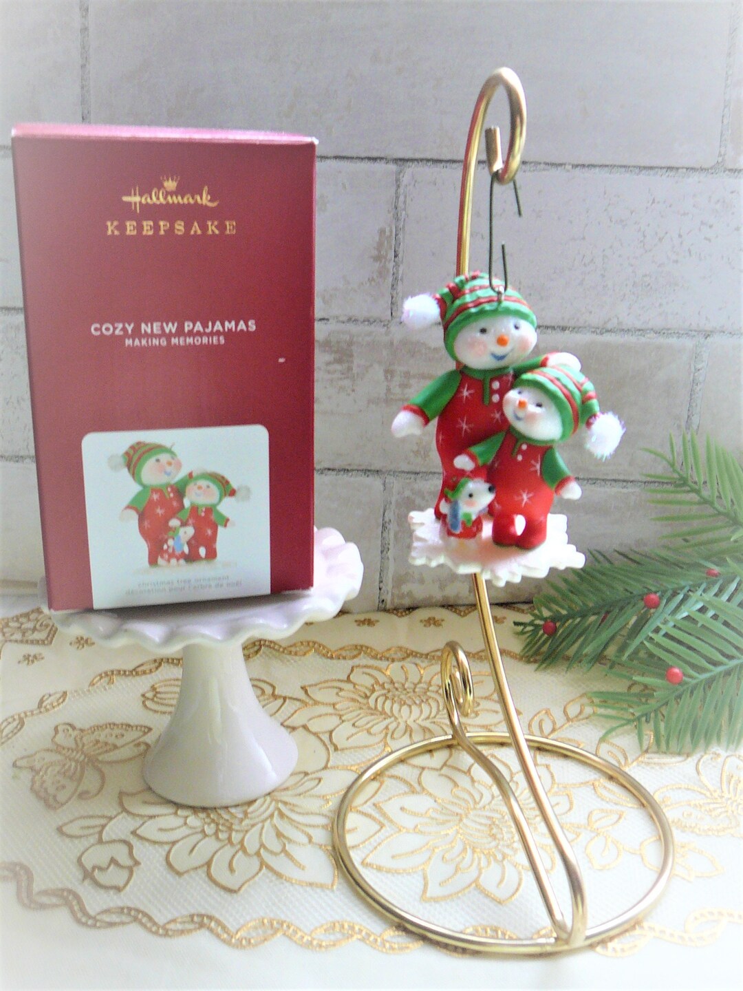 Hallmark Making Memories Cozy New Pajamas Christmas Ornament New With