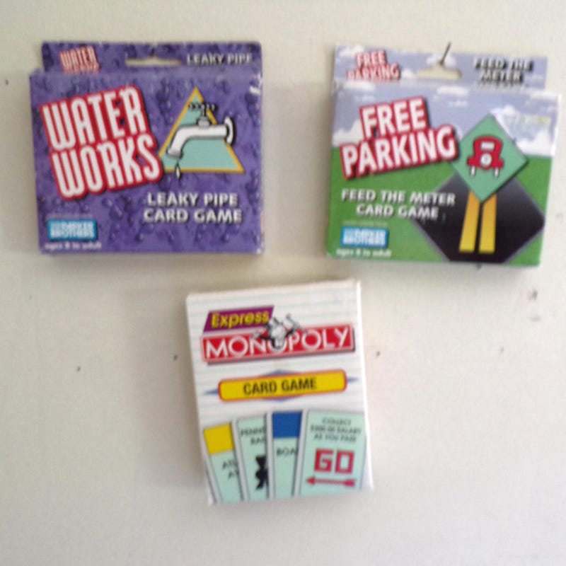 Water Works Card Monopoly Water Works Card - Etsy