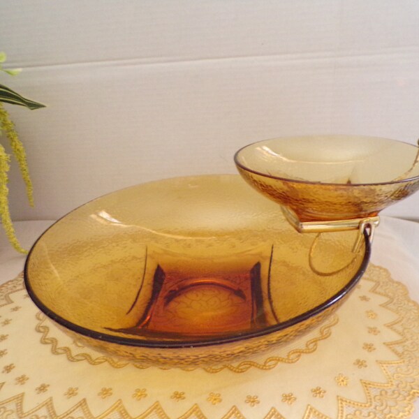 Chip and Dip Metal Holder Etsy