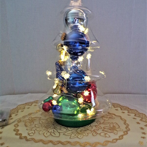 Christmas Tree Jar Etsy