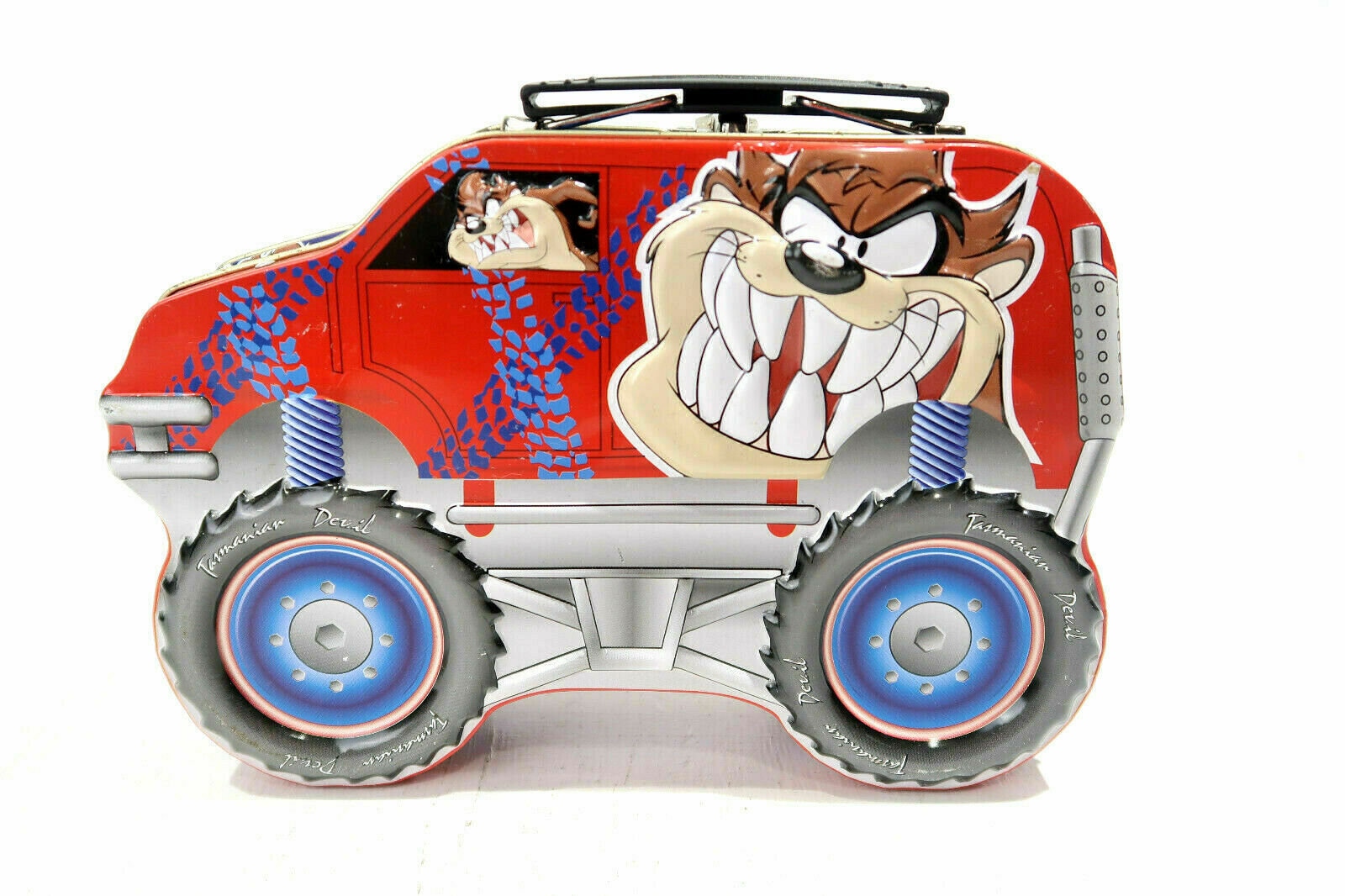 Tasmanian Devil Monster Truck Tin Lunch Box by Looney Tunes - Etsy