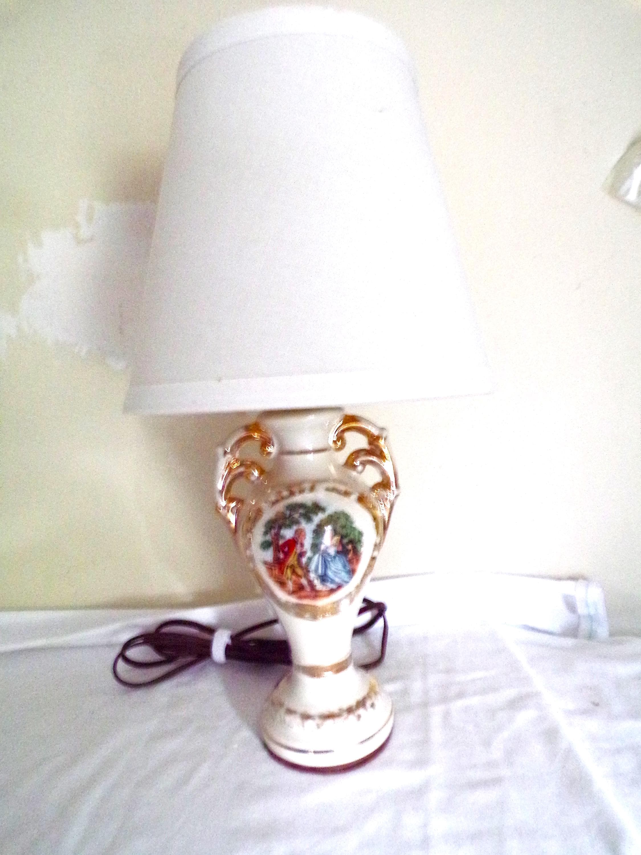Victorian Ceramic Lamps - Etsy
