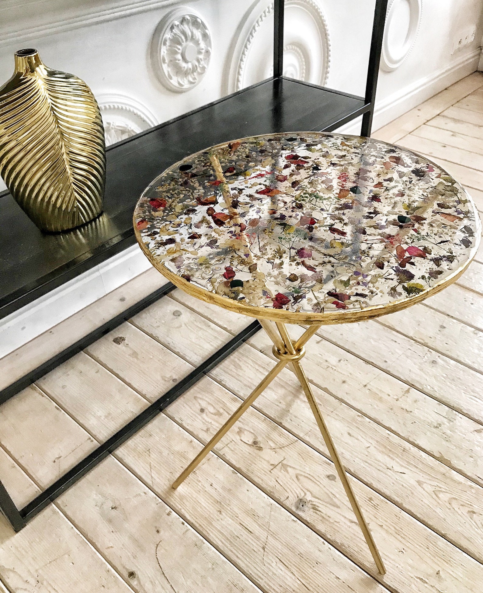 Kit Accesorios Resina Epoxi - Purpurina, Flores Secas, Lámina Oro, Conchas, Engranajes - Para Manualidades Y Uñas