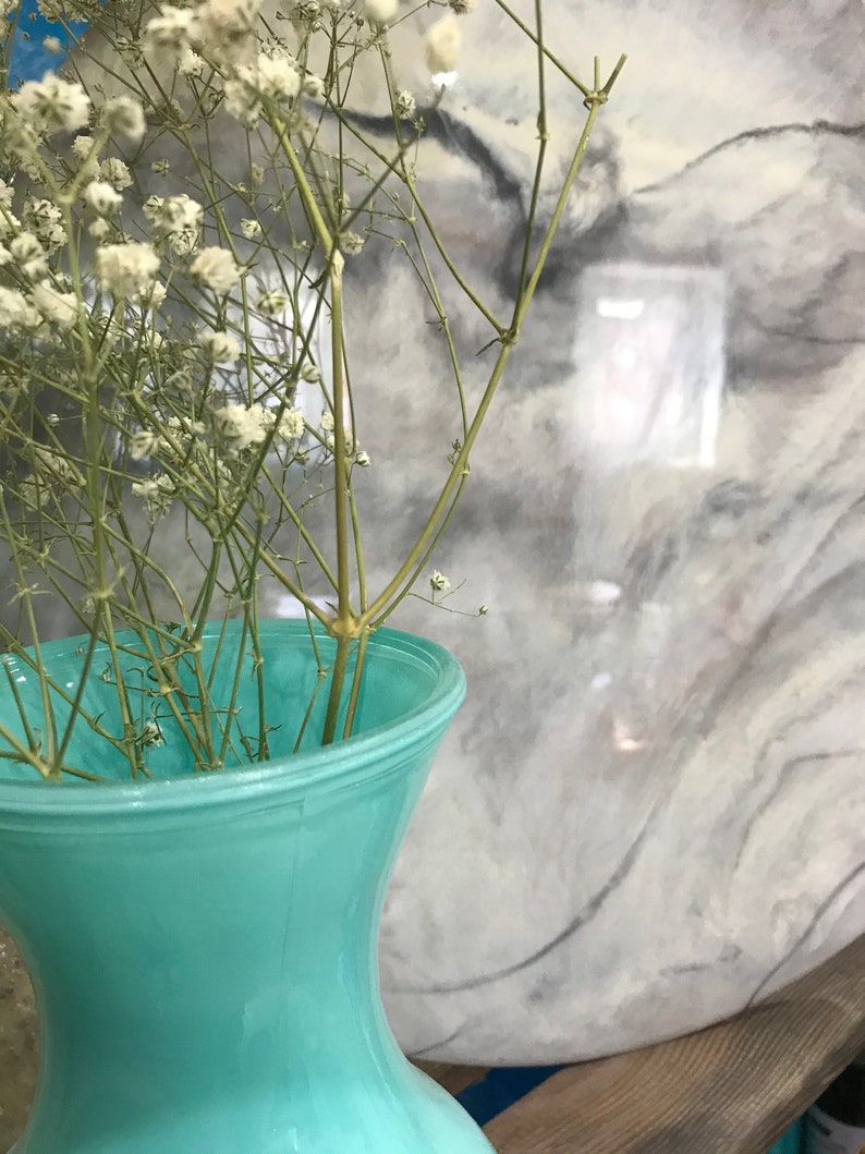 Round Resin marble art Fluid abstract epoxy resin painting Etsy