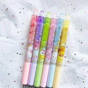 0,5 mm schwarzer Tuschestift - mit vielen kawaii Charakteren