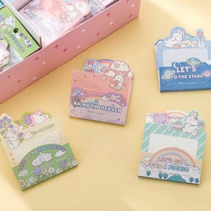 Bear & Bunny Adventure Kawaii Memo Pad