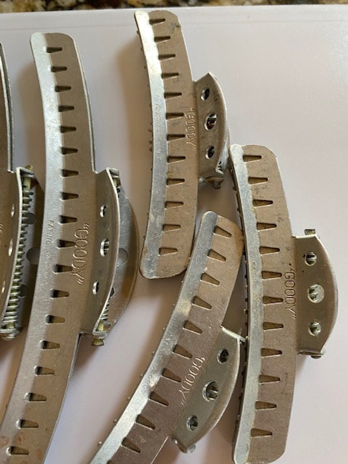 Vintage Wave Clips Different Sizes and Vintage metal Etsy