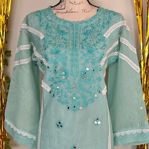 Agha noor salwar kameez, Agha noor Kurtis, kurti de la créatrice pakistanaise salwar kameez, tunique, haut