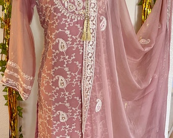 Agha noor salwar Kameez, Pakistani designer salwar Kameez party wear