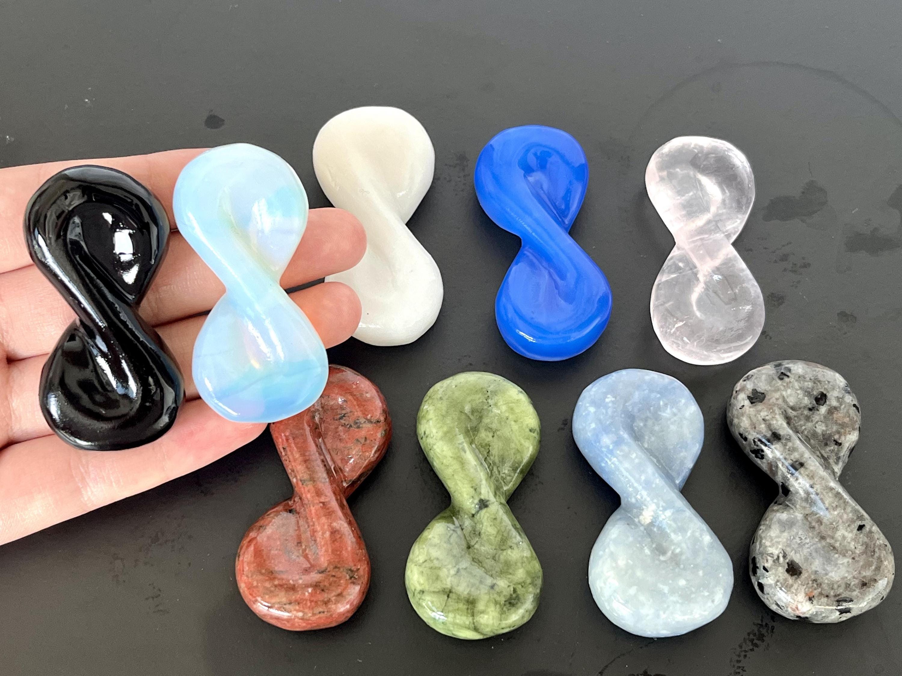 Natural Crystal Infinity Symbol Palmstone，crystal Pendant,crystal ...