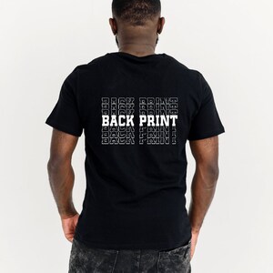 Back Print Upgrade