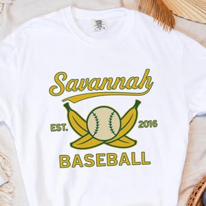 Retro Savannah Gameday Comfort Shirt,Vintage Baseball Shirt,Unisex Comfort Colors Gameday Shirt,Banana Fan Shirt, Summer Sports Shirt,