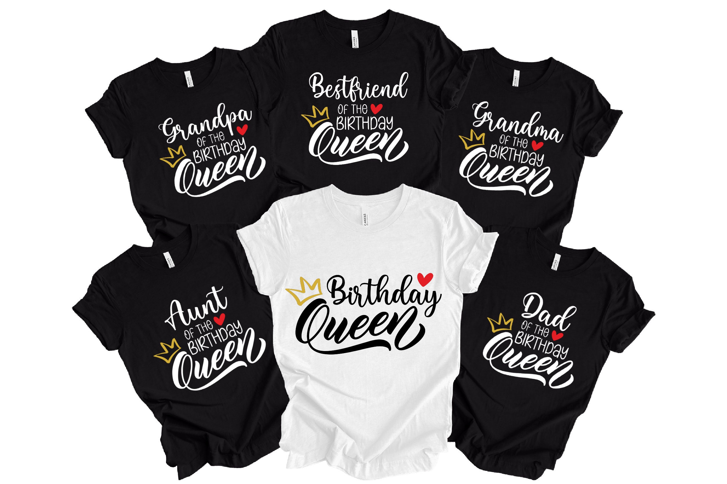 Birthday queen squad shirts best sale