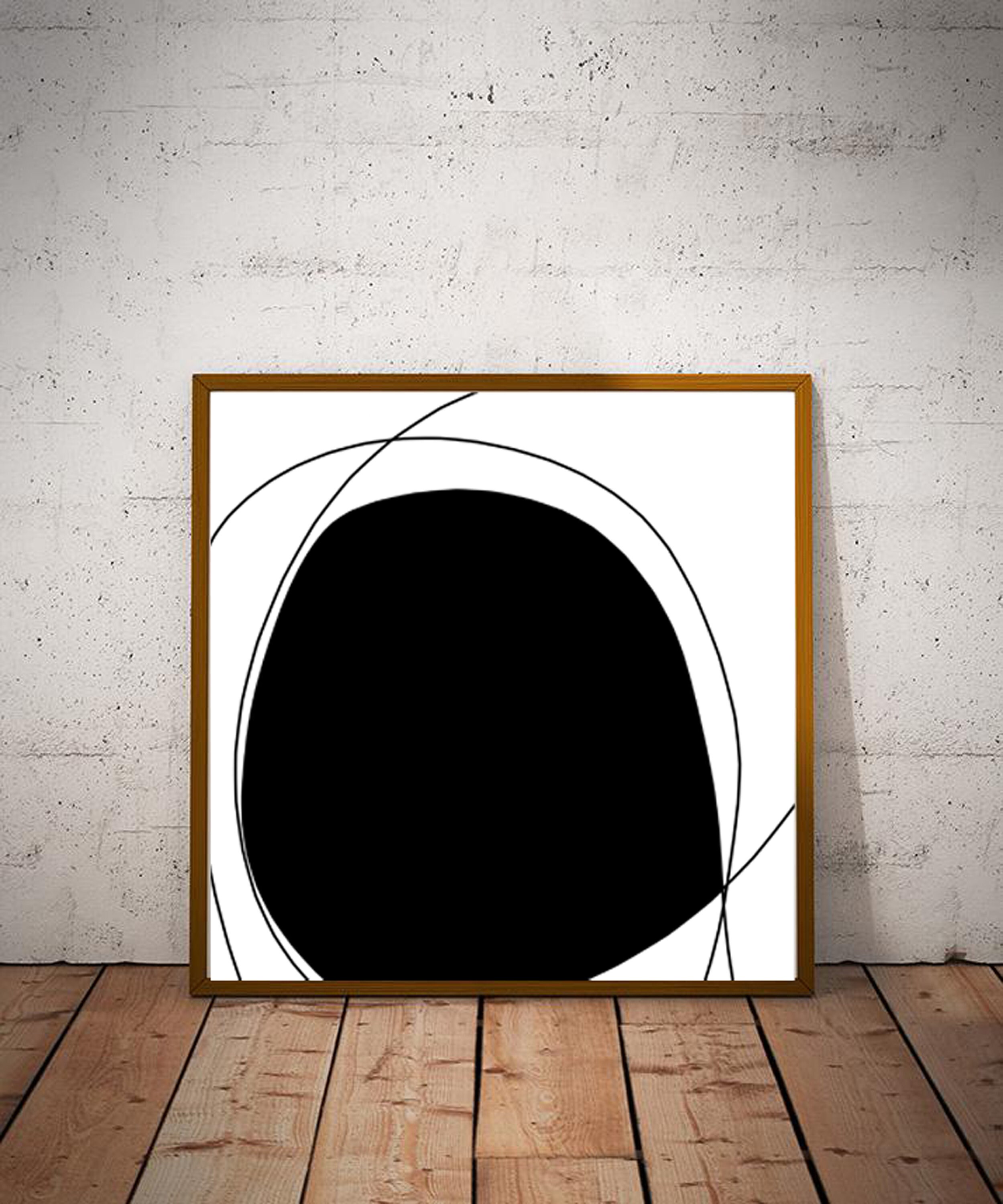 Black and white art abstract art art prints modern art Etsy