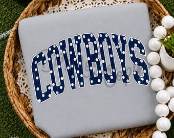 Polka Dots, Cowboys, Voetbal, PNG