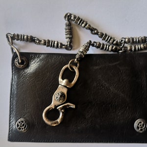 Mens Wallet Chain, Iron Heart Stainless Steel Custom Chain, Men's Silver  Jewelry, Unique Wallet Chain, Boyfriend Gift, Fish Hook 