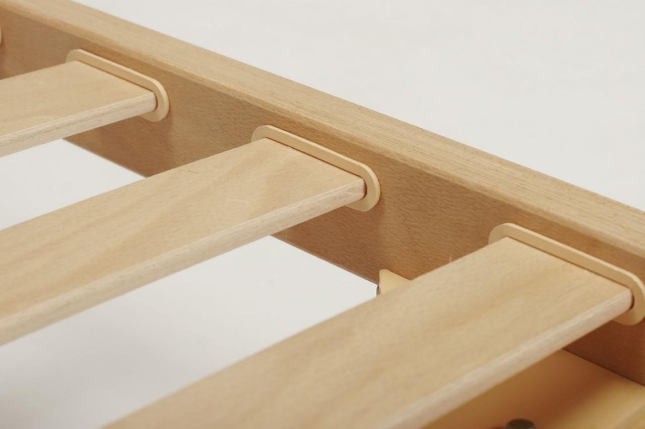 Lie, 160 X 200 EVERGREENWEB Rete Letto Doghe Larghe In Legno - Foto 9