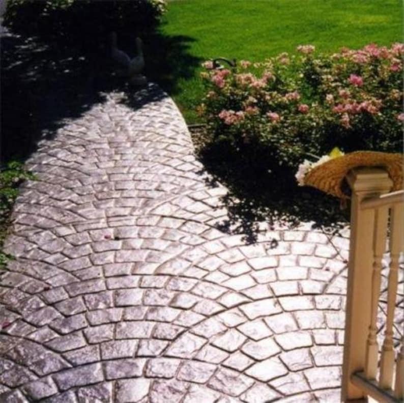 Polyurethane Rubber Stamp for Concrete and Cement Decorative Etsy UK