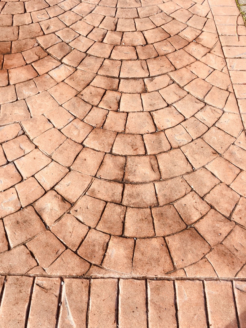 Polyurethane Rubber Stamp for Concrete and Cement Decorative Etsy UK