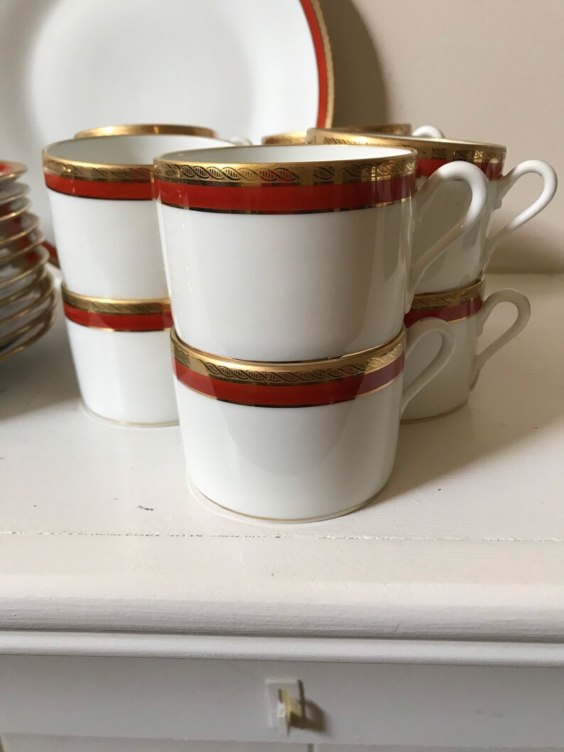 Vintage 21 piece Richard Ginori China. Original boxed Etsy