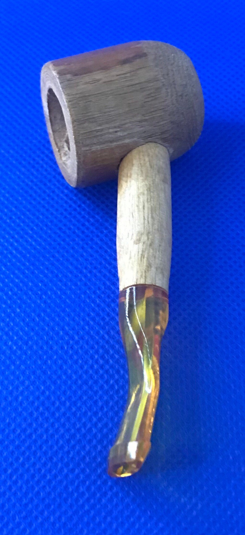 1977 Buescher's Sweet Hickory Pipe Hickory Hardwood pipe. Etsy