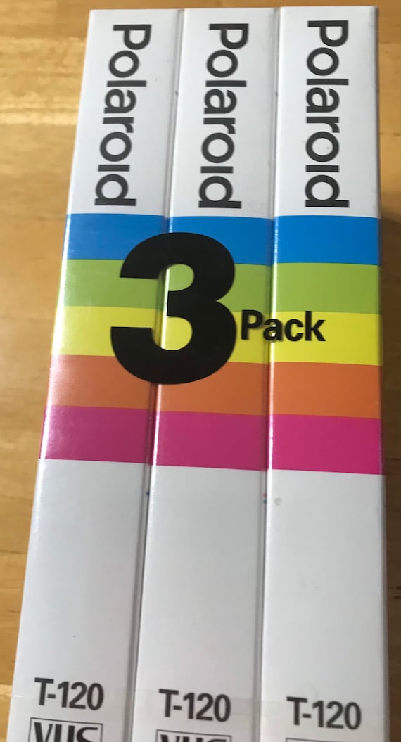 Polaroid | Other | Set Of 5 Polaroid Supercolor Plus T2 Vhs Blank Cassette Tapes 63e15a3d3676a101dc100bd3