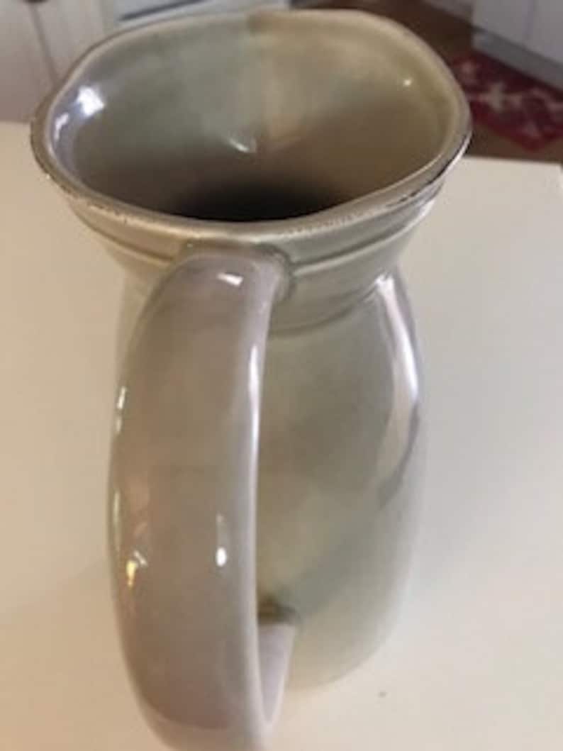 DESTINOS SA Tall Pitcher Handcrafted Vase Carafe Jug Tall Etsy