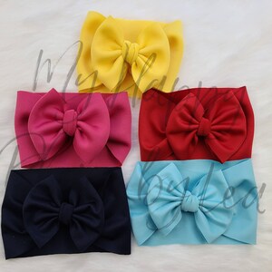 Scuba Puff Bow, Headwrap, or Headband