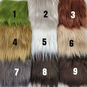 Children&#39;s Faux Fur Boot Cuffs/Leg Warmers also Hair Clips