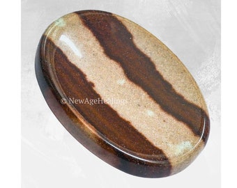 Pierre d'inquiétude en cristal Shiva Lingam, pierre naturelle pour la méditation, soulagement de l'anxiété et relaxation, cadeau pour elle (pochette en velours gratuite)