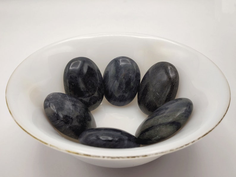 Aventurine Crystal Crystal Palmstone Blue Aventurine Palm Stone Aventurine Stone Cristal Polished Gemstone