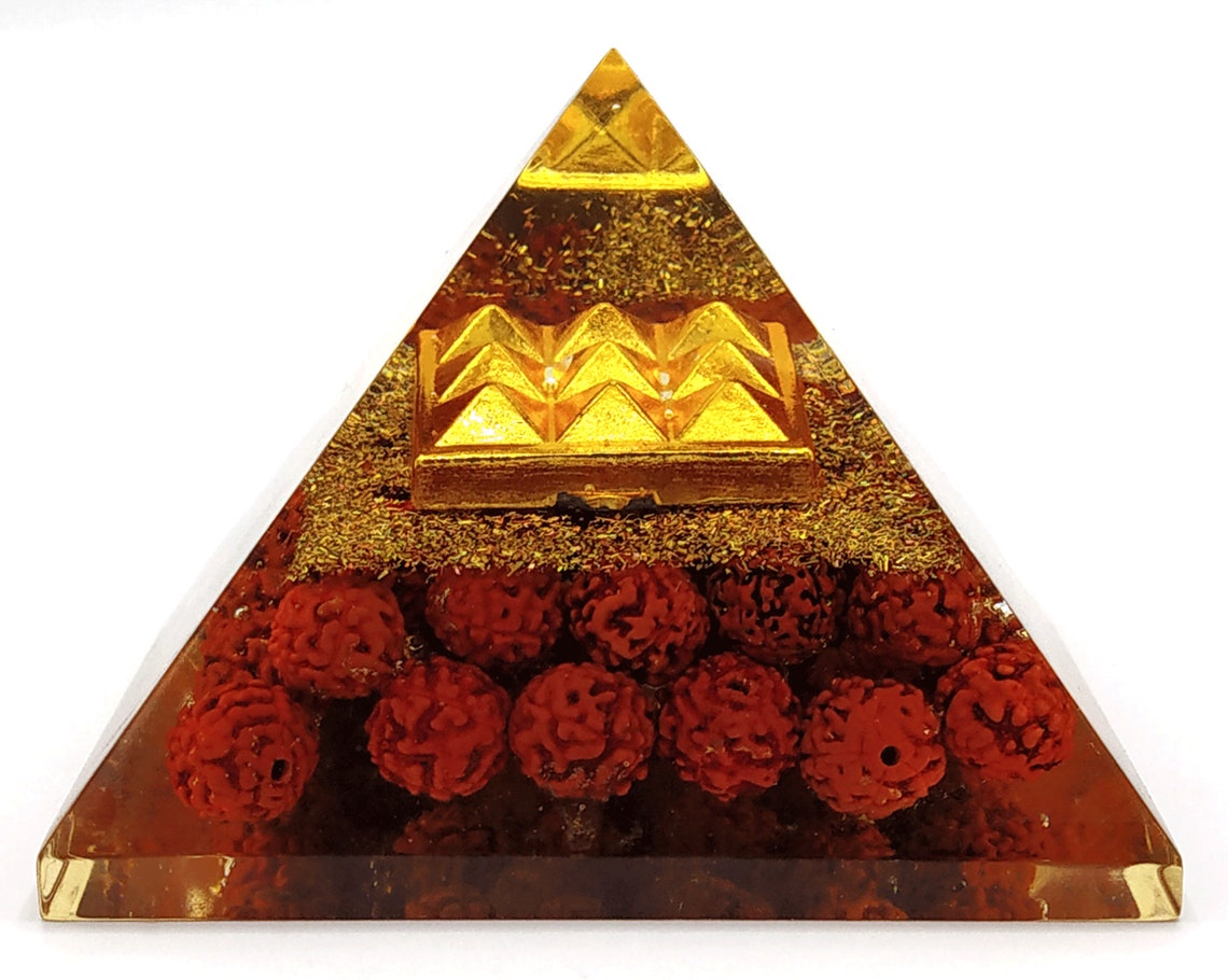 RUDRAKSHA Orgone Pyramids Shiva Lingam EMF Protection | Etsy