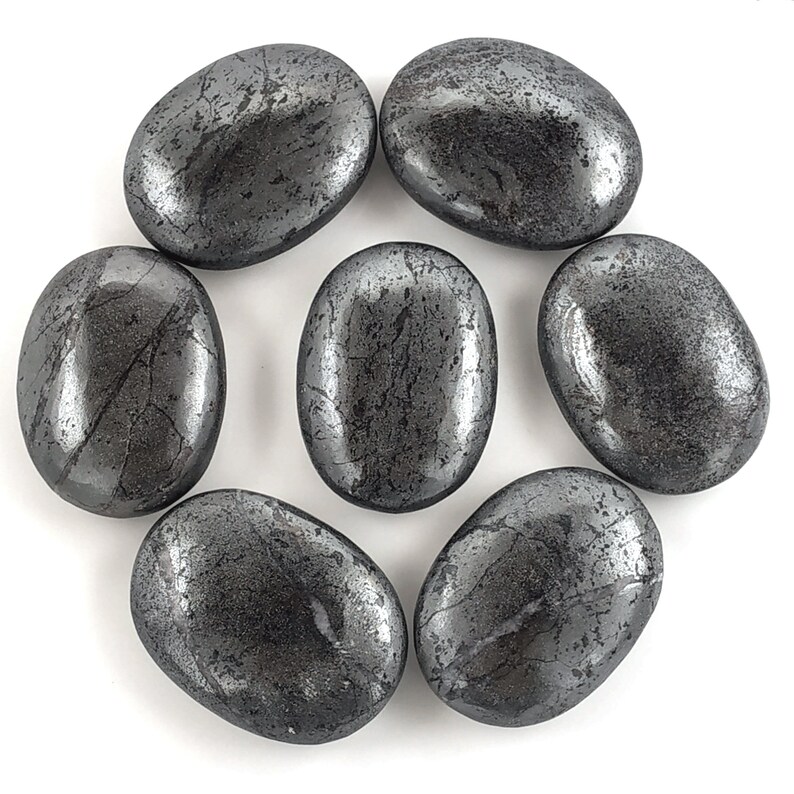 hematite polished stone