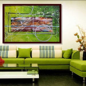 acrylic paintings on canvas, acrylic painting, abstract painting, pictures on canvas, canvas paintings, hand-painted acrylic painting, unique, Philipp Grüßner