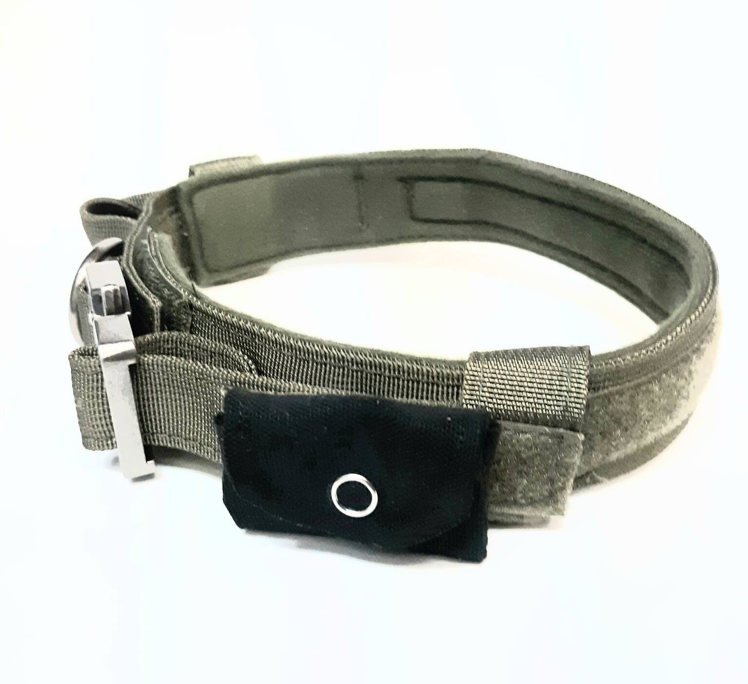 Paw Print AirTag Pocket for Dog Collar, Storage Pocket for Tags