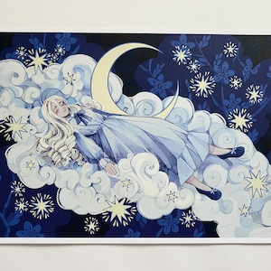 Resting Place | A4 Digital Illustration Dreamy Art Print