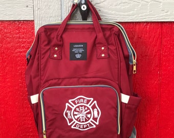 firefighter diaper bag backpack