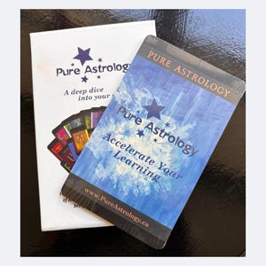 Bundle of Pure Astrology original deck of 54 cards AND the Pure Astrology Accelerator Deck. Buy individual or both.