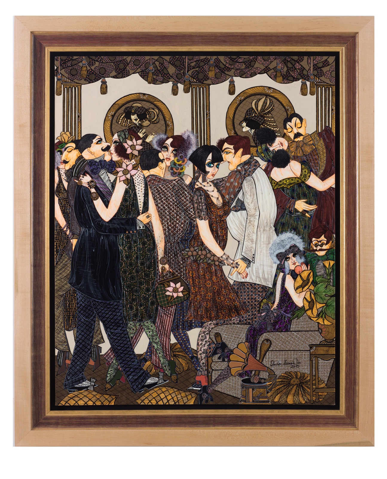 1920s Art Deco Original Art Prints. Fine Art Prints. Vintage Style Art